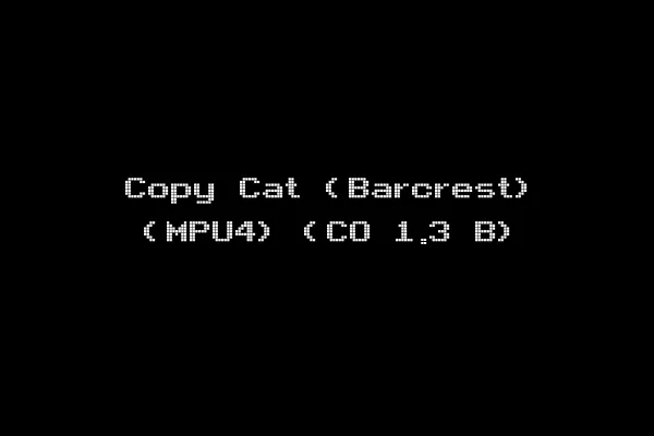 Copy Cat (Barcrest) (MPU4) (CO 1.3 B)