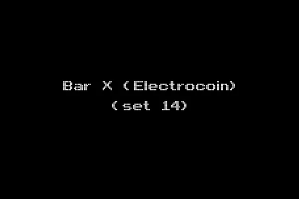 Bar X (Electrocoin) (set 14)