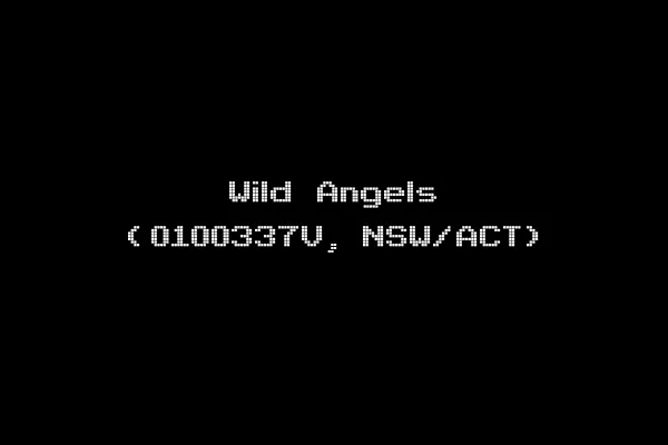 Wild Angels (0100337V, NSW/ACT)