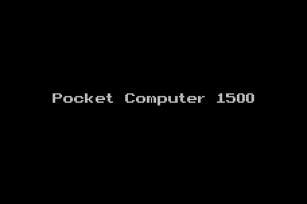 Pocket Computer 1500