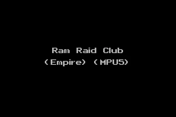 Ram Raid Club (Empire) (MPU5)