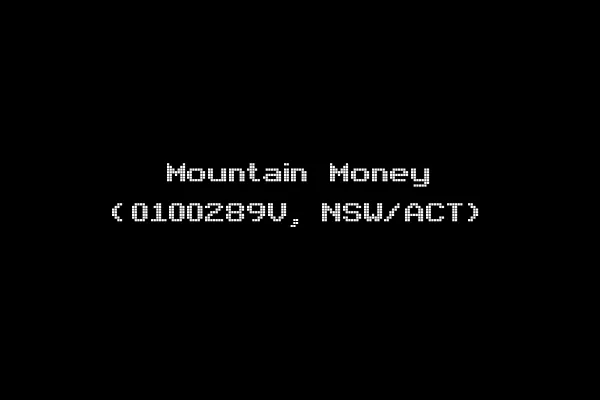 Mountain Money (0100289V, NSW/ACT)