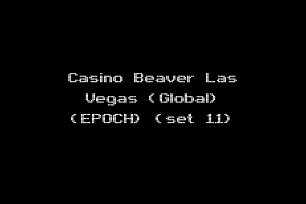 Casino Beaver Las Vegas (Global) (EPOCH) (set 11)