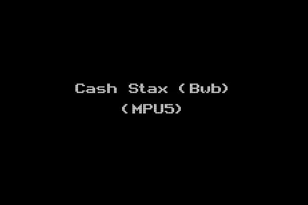 Cash Stax (Bwb) (MPU5)