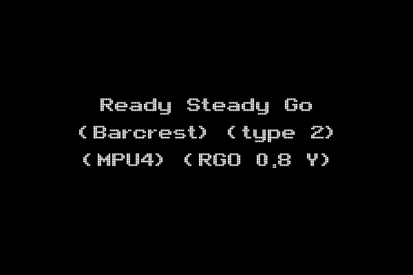 Ready Steady Go (Barcrest) (type 2) (MPU4) (RGO 0.8 Y)