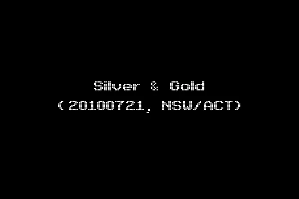 Silver & Gold (20100721, NSW/ACT)