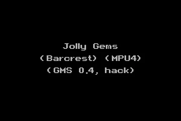 Jolly Gems (Barcrest) (MPU4) (GMS 0.4, hack)