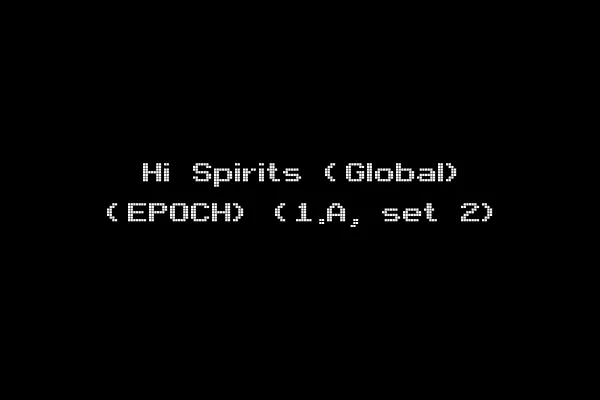 Hi Spirits (Global) (EPOCH) (1.A, set 2)