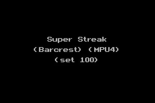 Super Streak (Barcrest) (MPU4) (set 100)