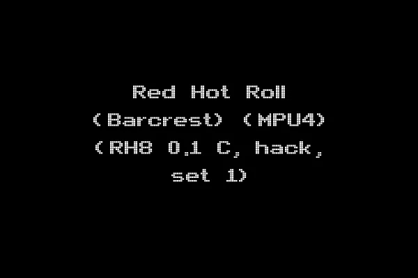 Red Hot Roll (Barcrest) (MPU4) (RH8 0.1 C, hack, set 1)