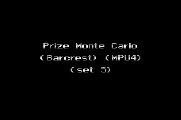 Prize Monte Carlo (Barcrest) (MPU4) (set 5)