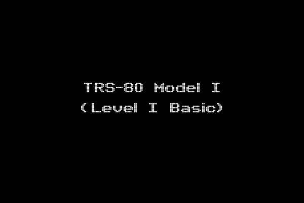 TRS-80 Model I (Level I Basic)