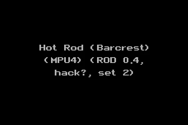 Hot Rod (Barcrest) (MPU4) (ROD 0.4, hack?, set 2)