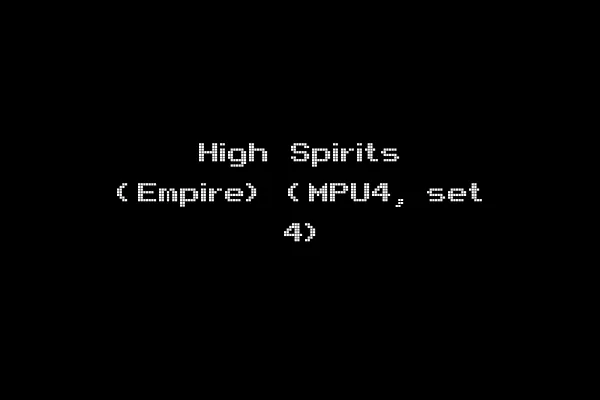 High Spirits (Empire) (MPU4, set 4)