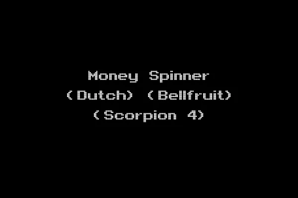 Money Spinner (Dutch) (Bellfruit) (Scorpion 4)