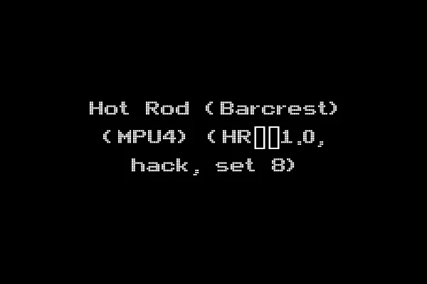 Hot Rod (Barcrest) (MPU4) (HR__1.0, hack, set 8)