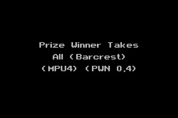 Prize Winner Takes All (Barcrest) (MPU4) (PWN 0.4)
