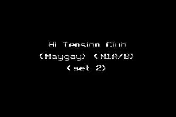 Hi Tension Club (Maygay) (M1A/B) (set 2)