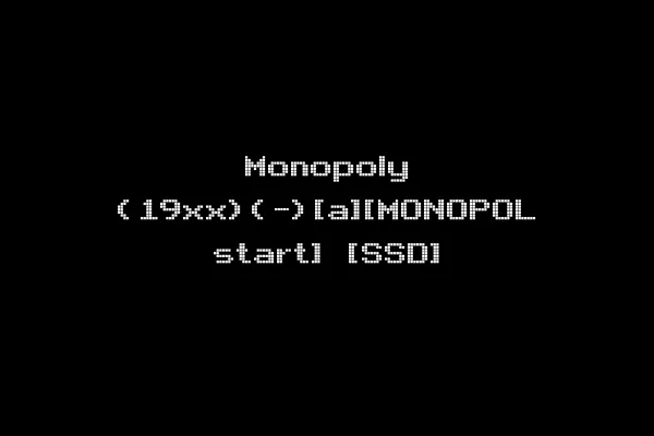 Monopoly (19xx)(-)[a][MONOPOL start] [SSD]