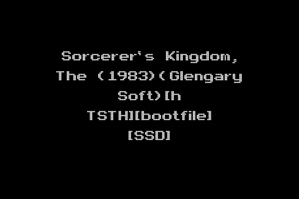 Sorcerer's Kingdom, The (1983)(Glengary Soft)[h TSTH][bootfile] [SSD]