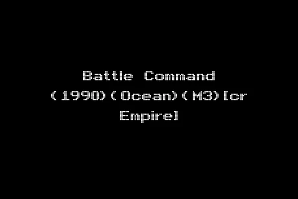 Battle Command (1990)(Ocean)(M3)[cr Empire]