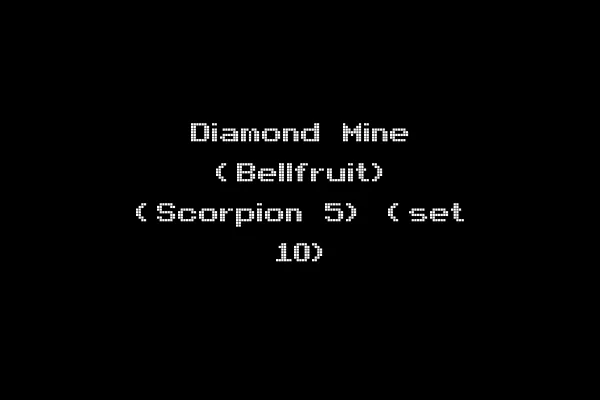 Diamond Mine (Bellfruit) (Scorpion 5) (set 10)