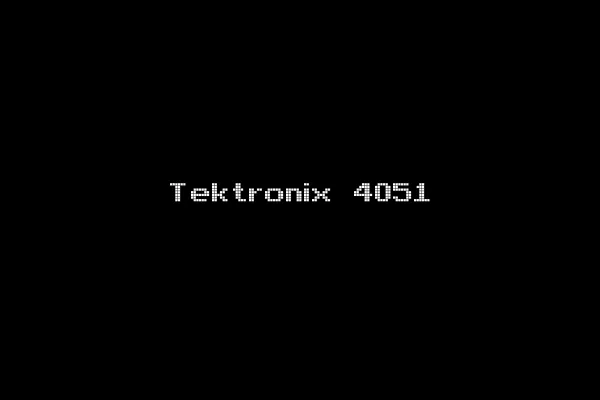Tektronix 4051