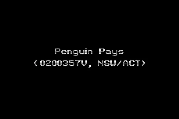 Penguin Pays (0200357V, NSW/ACT)