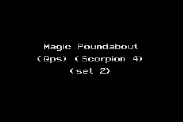 Magic Poundabout (Qps) (Scorpion 4) (set 2)