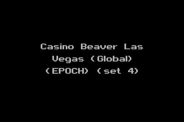 Casino Beaver Las Vegas (Global) (EPOCH) (set 4)