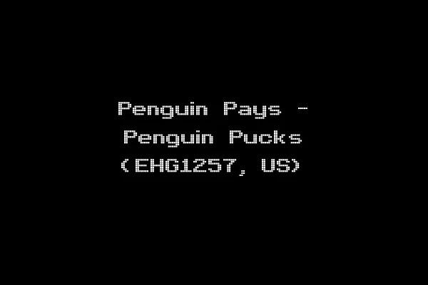 Penguin Pays - Penguin Pucks (EHG1257, US)