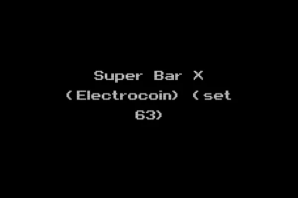 Super Bar X (Electrocoin) (set 63)