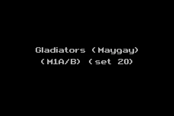 Gladiators (Maygay) (M1A/B) (set 20)