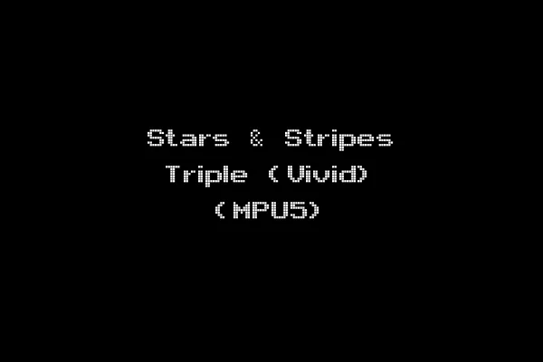 Stars & Stripes Triple (Vivid) (MPU5)