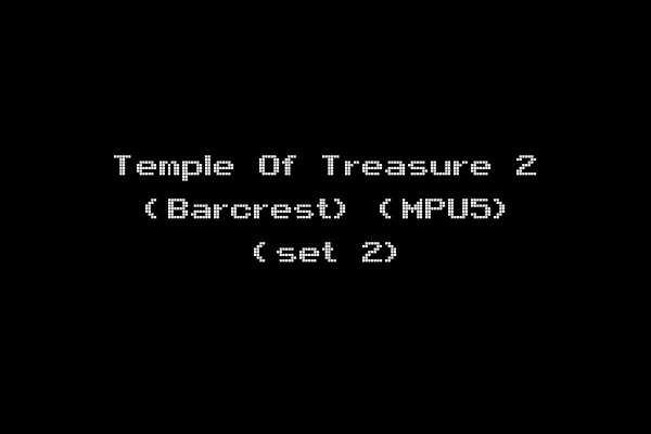 Temple Of Treasure 2 (Barcrest) (MPU5) (set 2)