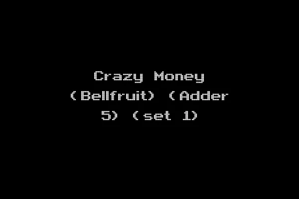 Crazy Money (Bellfruit) (Adder 5) (set 1)