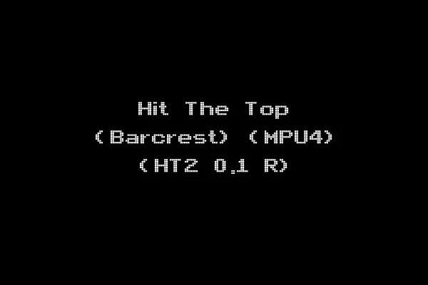 Hit The Top (Barcrest) (MPU4) (HT2 0.1 R)