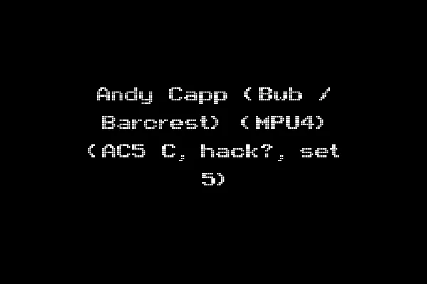 Andy Capp (Bwb / Barcrest) (MPU4) (AC5 C, hack?, set 5)
