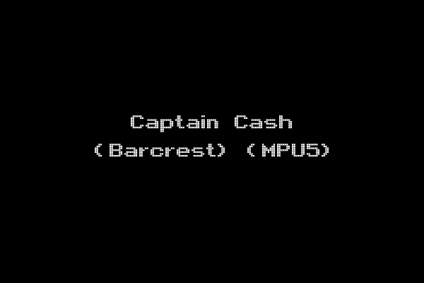 Captain Cash (Barcrest) (MPU5)