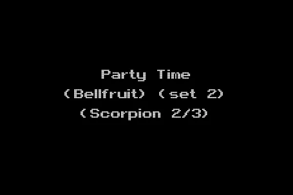 Party Time (Bellfruit) (set 2) (Scorpion 2/3)