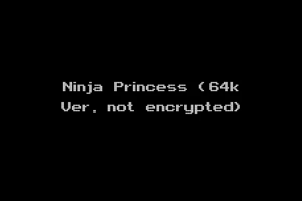 Ninja Princess (64k Ver. not encrypted)