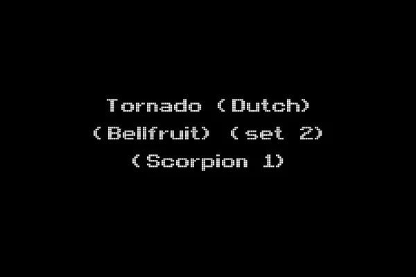Tornado (Dutch) (Bellfruit) (set 2) (Scorpion 1)