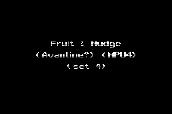 Fruit & Nudge (Avantime?) (MPU4) (set 4)
