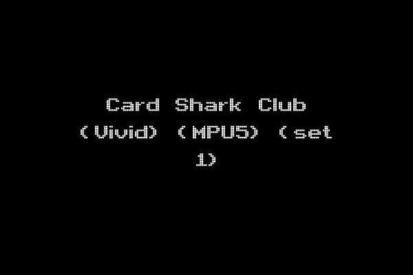 Card Shark Club (Vivid) (MPU5) (set 1)