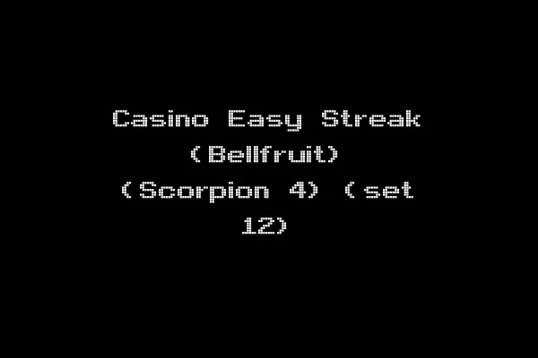 Casino Easy Streak (Bellfruit) (Scorpion 4) (set 12)