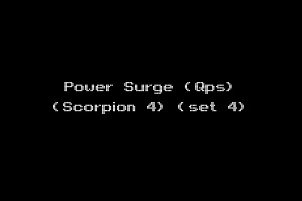 Power Surge (Qps) (Scorpion 4) (set 4)