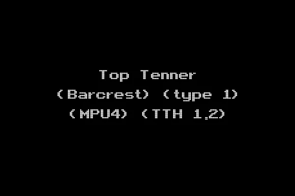 Top Tenner (Barcrest) (type 1) (MPU4) (TTH 1.2)