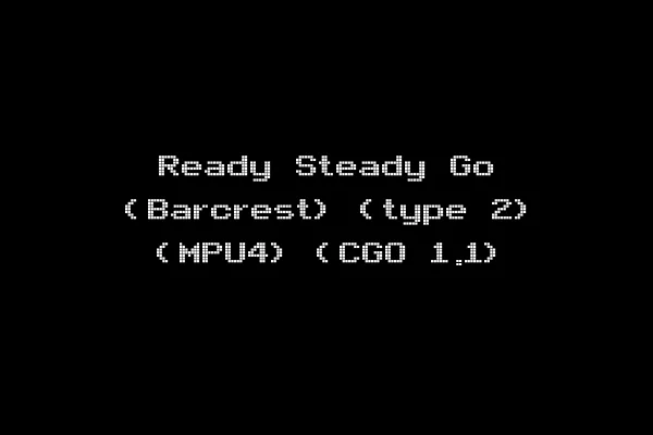 Ready Steady Go (Barcrest) (type 2) (MPU4) (CGO 1.1)