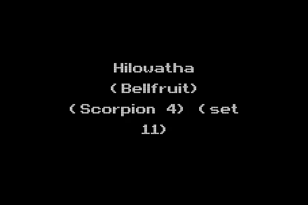 Hilowatha (Bellfruit) (Scorpion 4) (set 11)