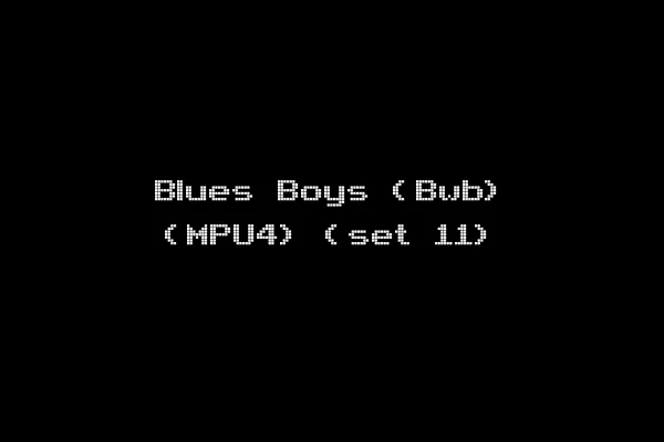 Blues Boys (Bwb) (MPU4) (set 11)